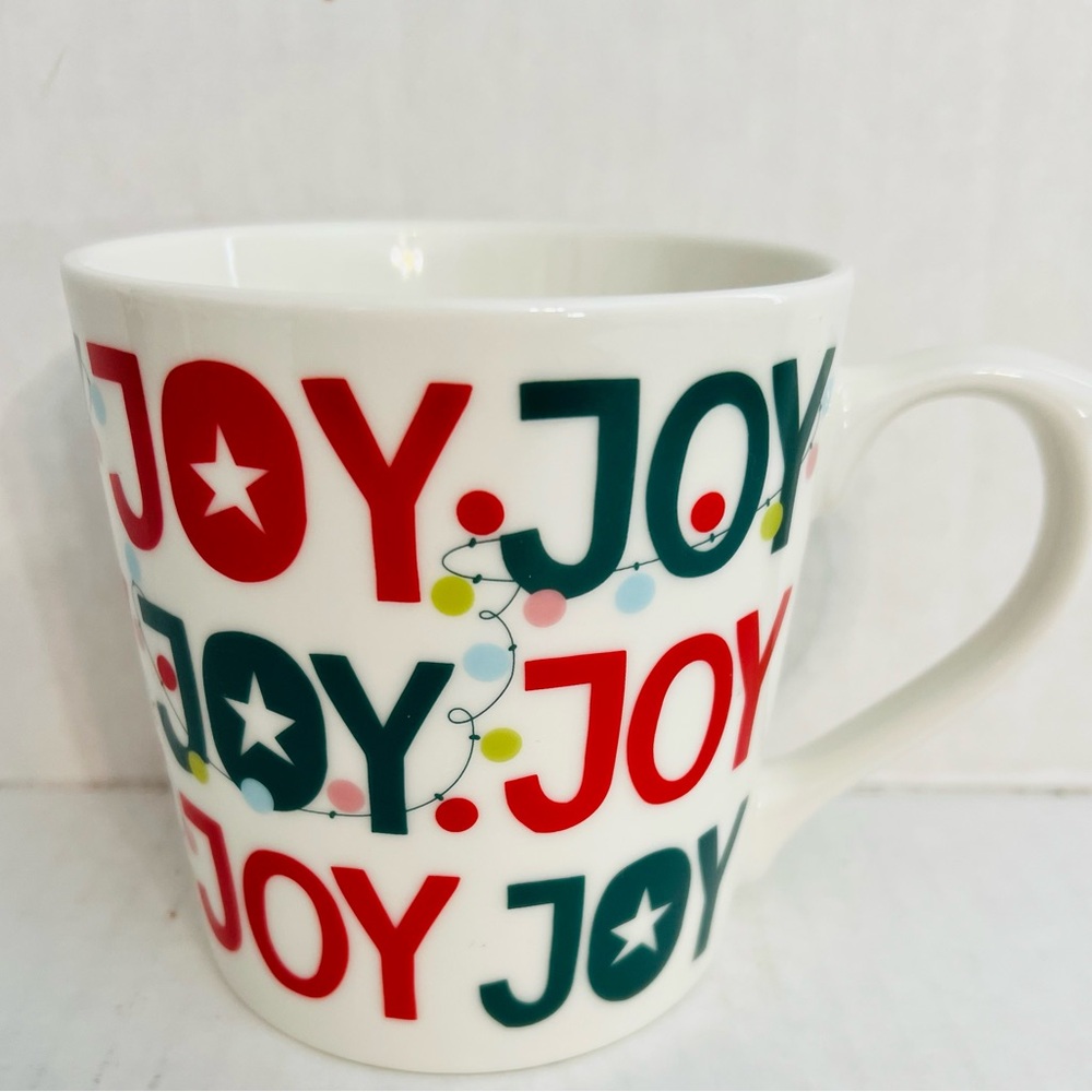 Maud Borup “Joy” Designed Holiday Mug